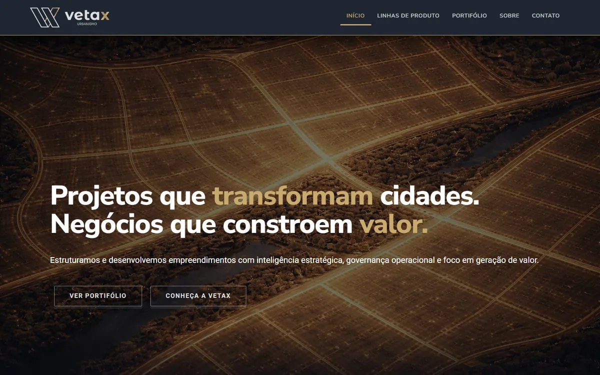 Vetax Urbanismo no computador